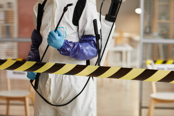 Professional Trauma Scene Cleanup technician working in Hope, IN